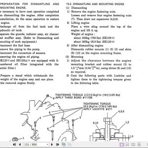 Kobelco Hydraulic Excavator SK100V SK100LV SK120V SK120LCV Service Manual 3