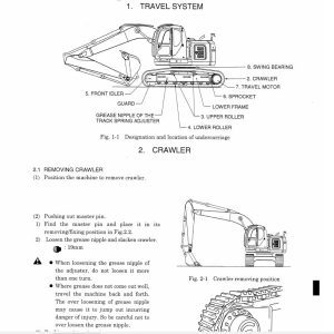 Kobelco Hydraulic Excavator SK200SR 1S SK200SRLC 1S I Service Manual 3