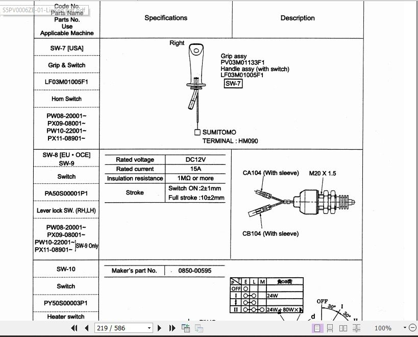 Kobelco Hydraulic Excavator SK30SR 2 SK35SR 2 Shop Manual 3
