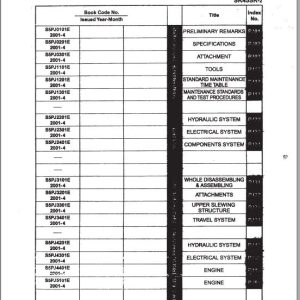 Kobelco Hydraulic Excavator SK45SR 2 Service Manual 2