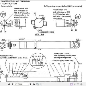 Kobelco Hydraulic Excavator SK80CS 1E Service Manual 3