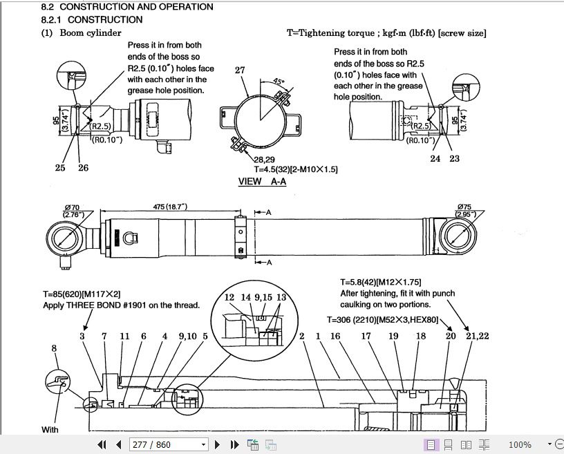 Kobelco Hydraulic Excavator SK80CS 1E Service Manual 3
