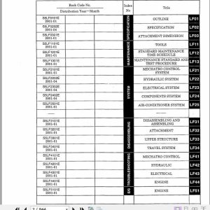 Kobelco Hydraulic Excavator SK80MSR SK80CS Service Manual 2