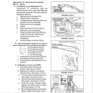 Kobelco Hydraulic Excavator SR Series Safety Manual 4