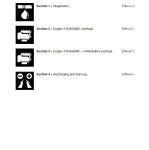 Kobelco Iveco Nef Engine F4GE0484E F4GE0684F F4HE0684J Service Manual 2