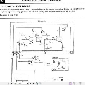 Kobelco Mitsubishi 4D3 4DR Diesel Engine For Industrial Use Service Manual 4