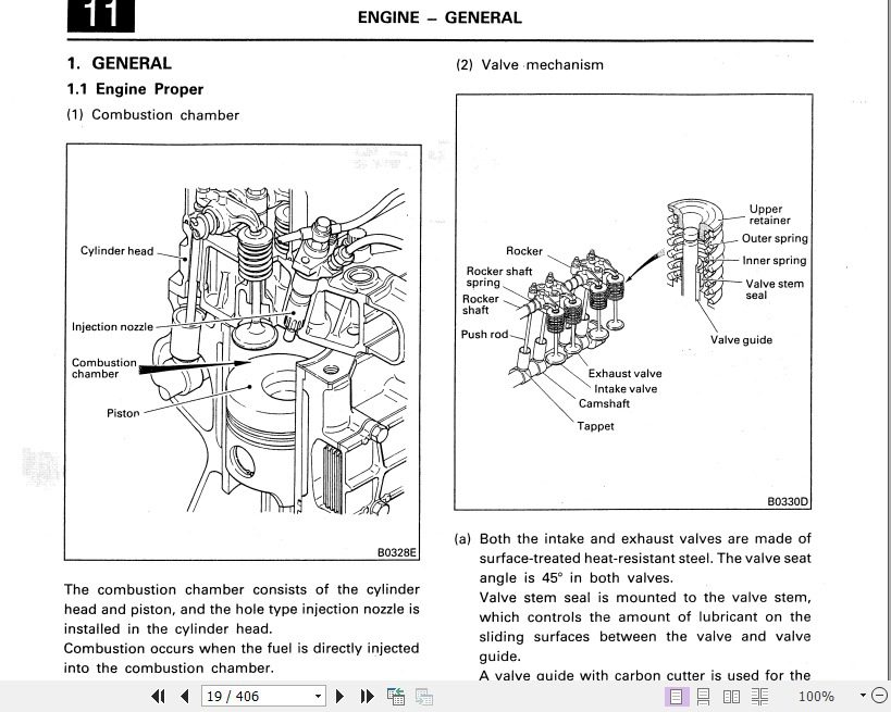Kobelco Mitsubishi 6D1 Diesel Engine Sevice Manual 3