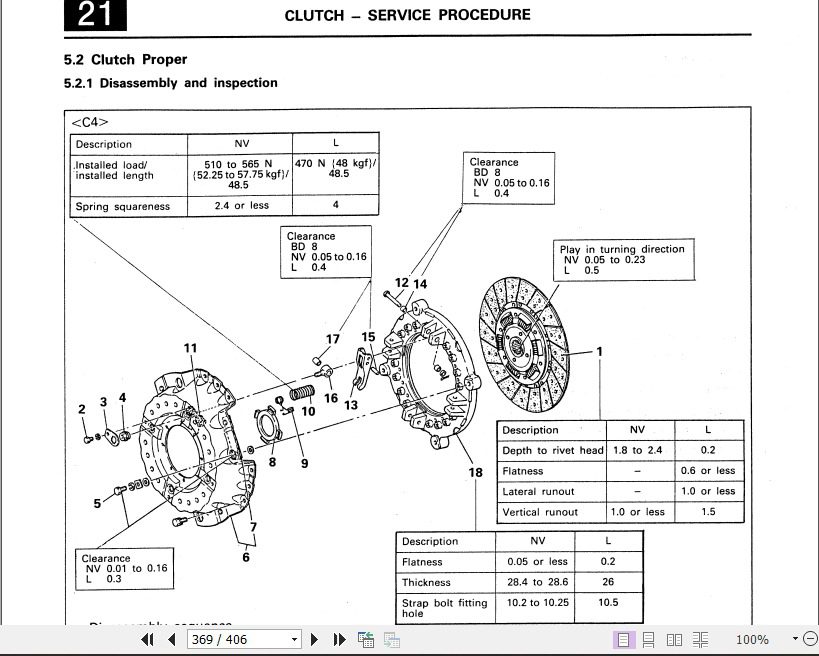Kobelco Mitsubishi 6D1 Diesel Engine Sevice Manual 4