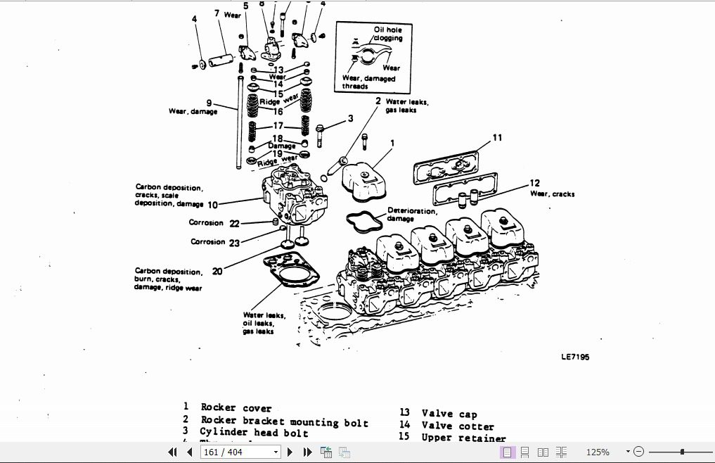 Kobelco Mitsubishi 6D2 Diesel Engine For Industrial Use Sevice Manual 3