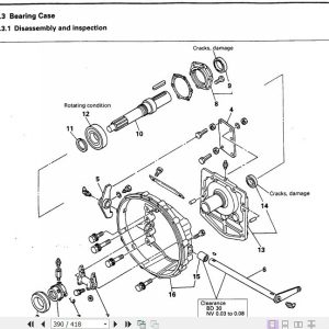 Kobelco Mitsubishi 6D2 Diesel Engine For Industrial Use Sevice Manual 4 1