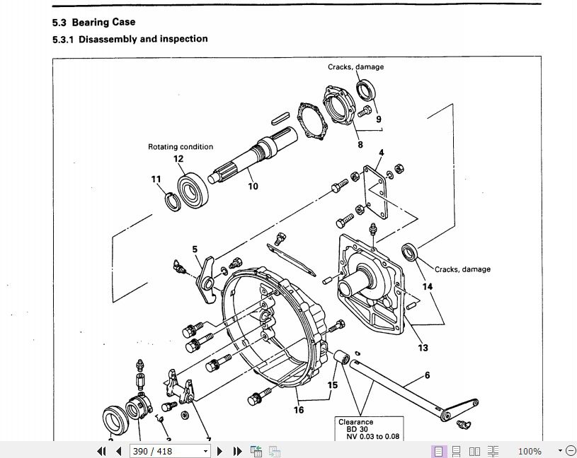 Kobelco Mitsubishi 6D2 Diesel Engine For Industrial Use Sevice Manual 4 1