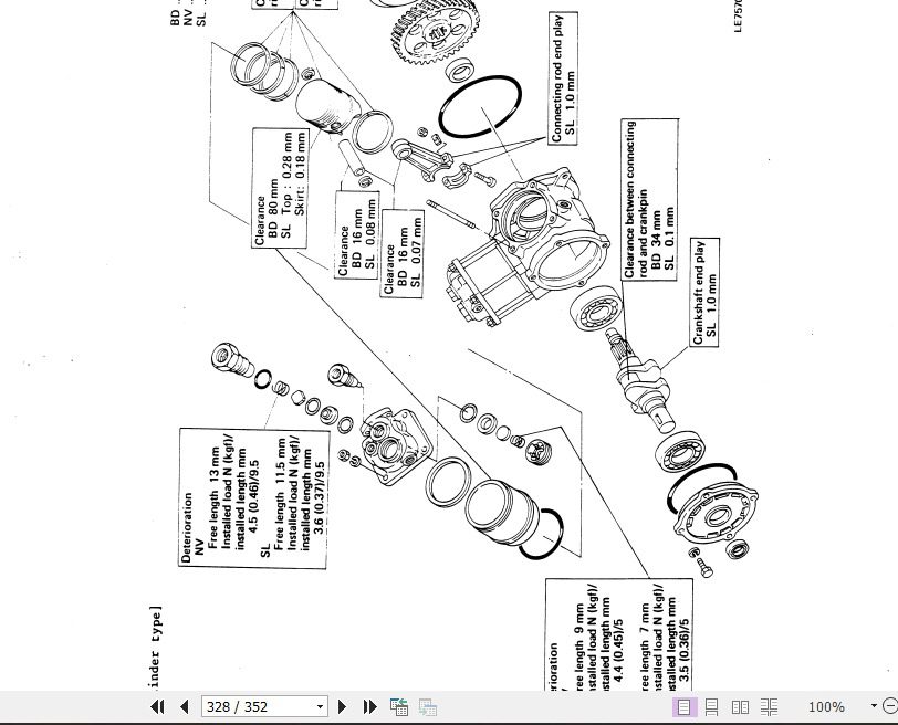 Kobelco Mitsubishi 8DC8 8DC9 and up Diesel Engine Shop Manual 4