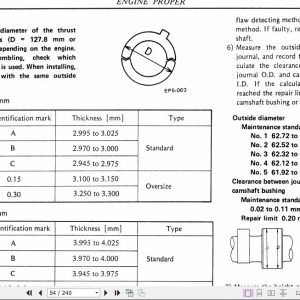 Kobelco Nissan PD6 and PD6T LK850 II Diesel Engine Service Manual 3
