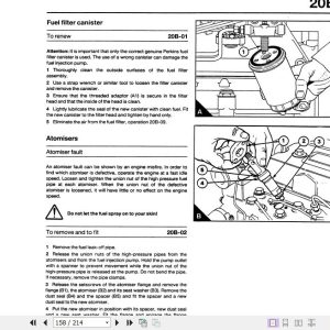 Kobelco Perkins Series Engine Phaser 1000 Series Diesel Engines Operators Manual 3