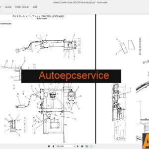Kobelco Crane Shop Manual Operator Maintenance Manual7Zvnem