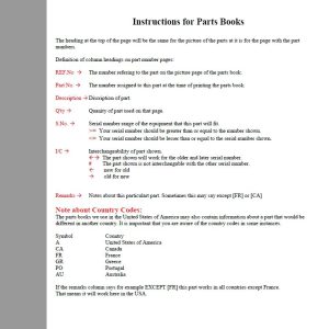 Kubota B7410 Parts Catalogue 1