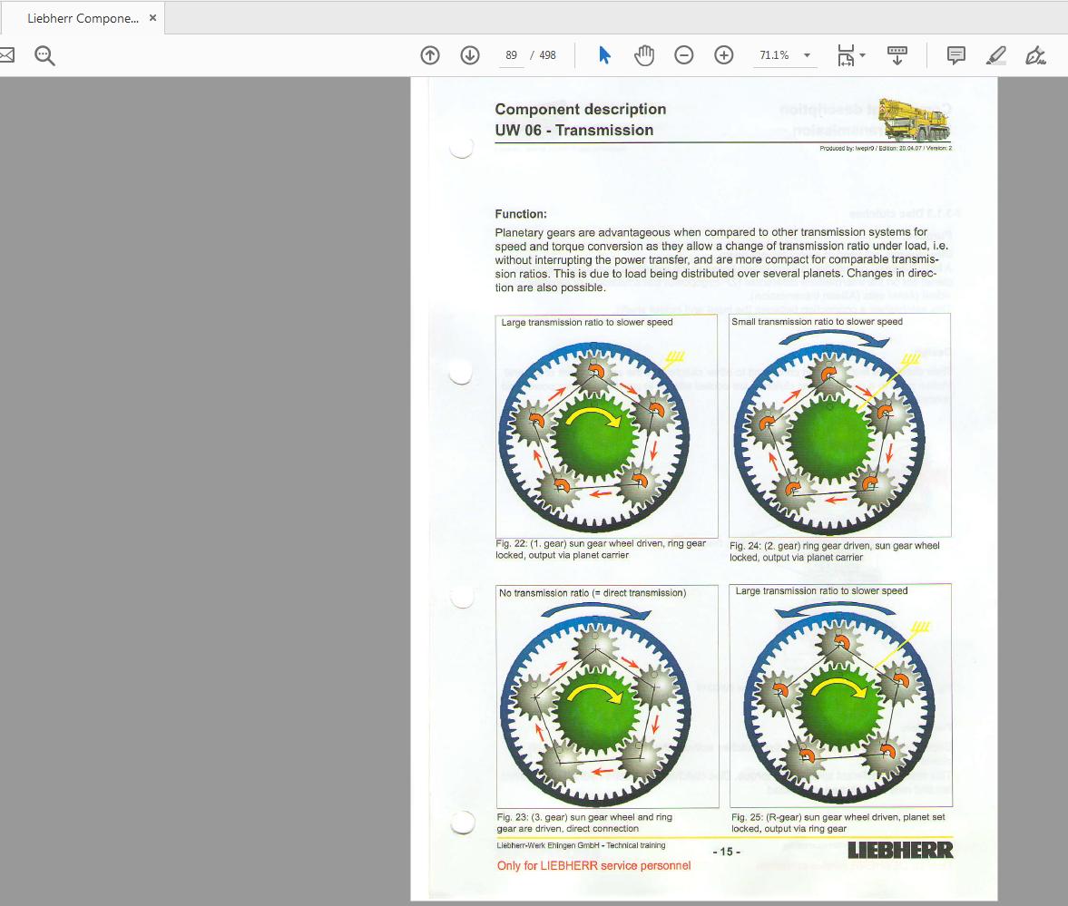 Liebherr Component Description Training Manual En 3