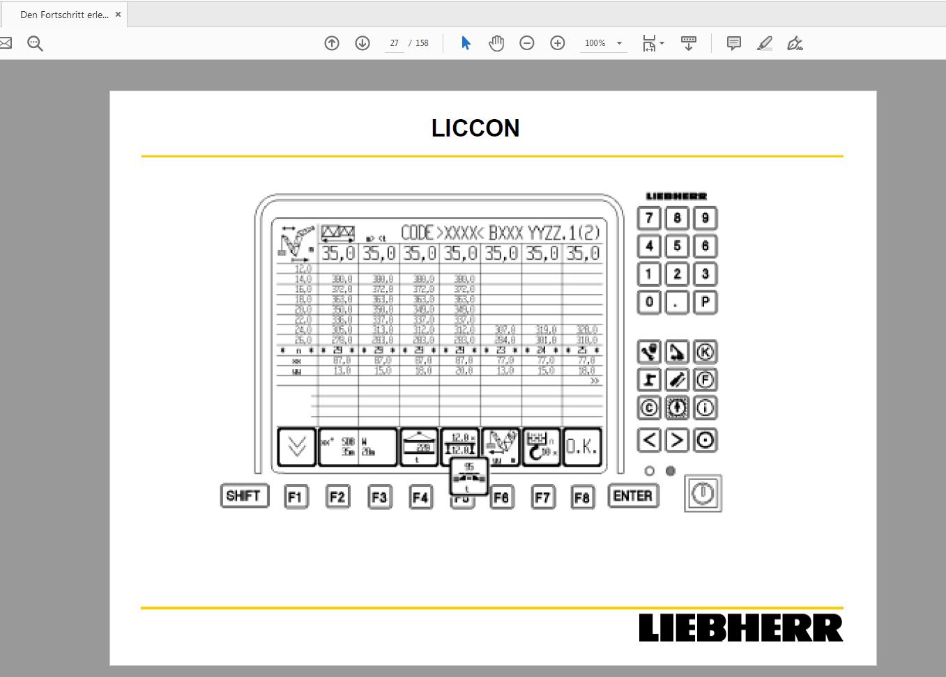 Liebherr LR1400LR1400 1LR1400 2LR1750LG1750 Training Manual De 2