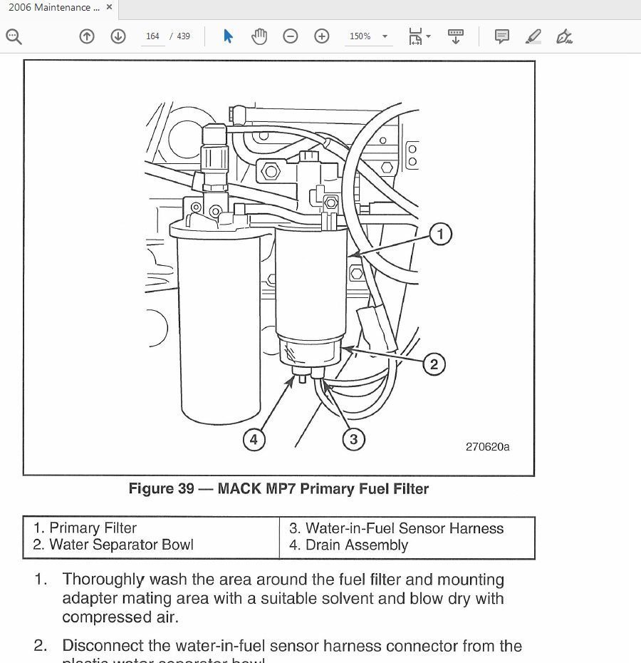 Mack 2006 TS49406 Maintenance and Lubrication Operators Manual 4