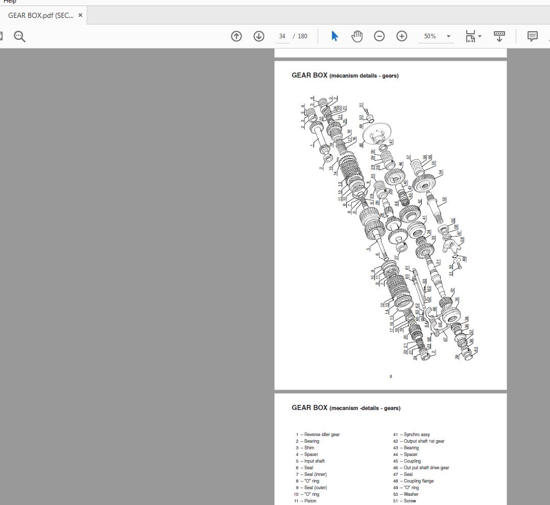 Manitou Telescopic Loader MT MLT 120 LS Powershift Service Manual 3