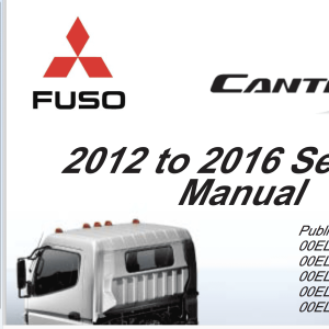 Mitsubishi Fuso 2002 2016 Service Manual   All Models1