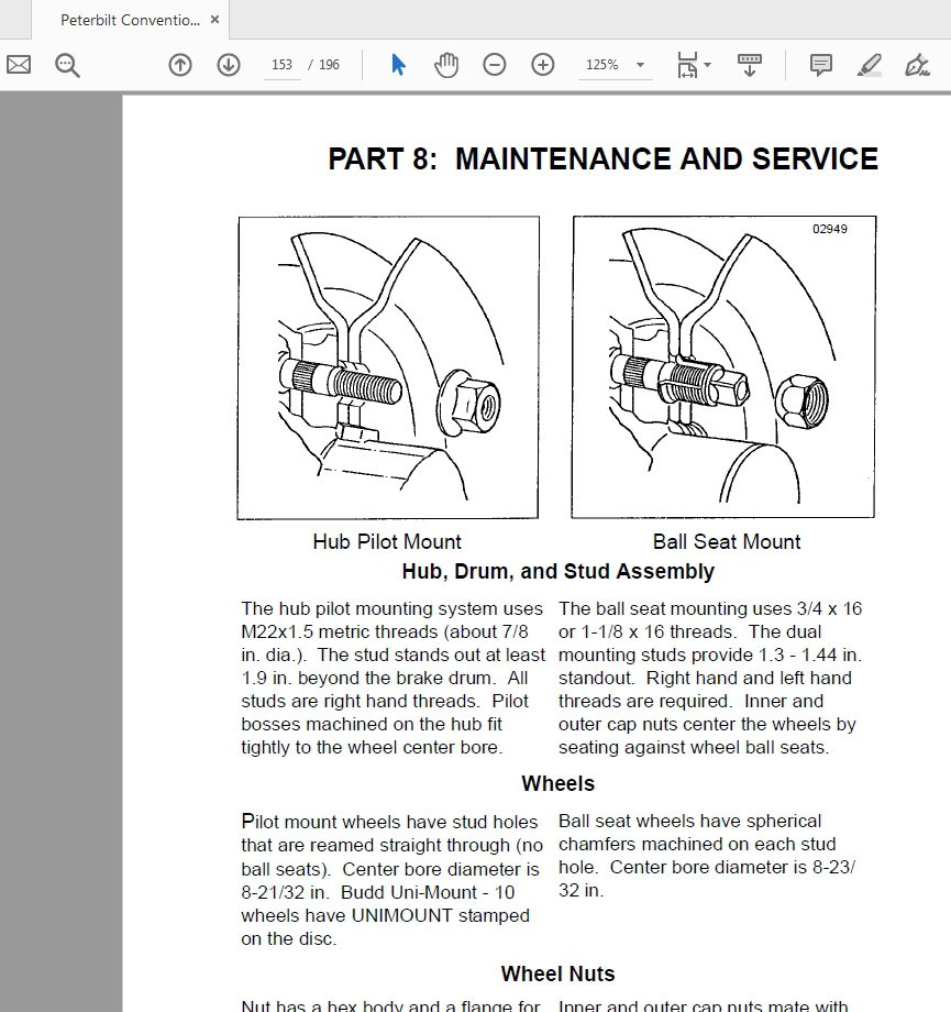 Peterbilt Conventional Trucks Operator’s Manual 4