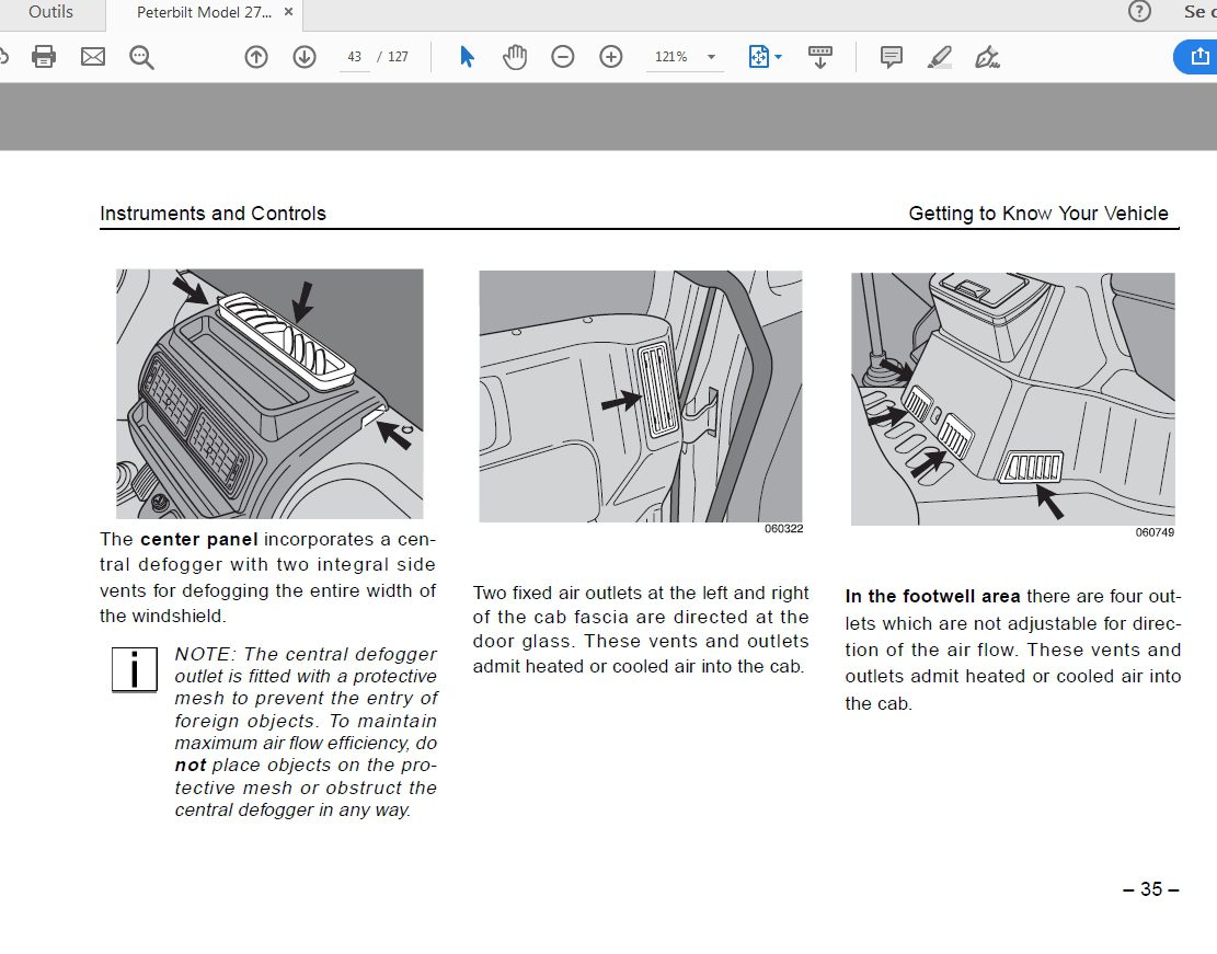Peterbilt Model 270 Operators Manual 2