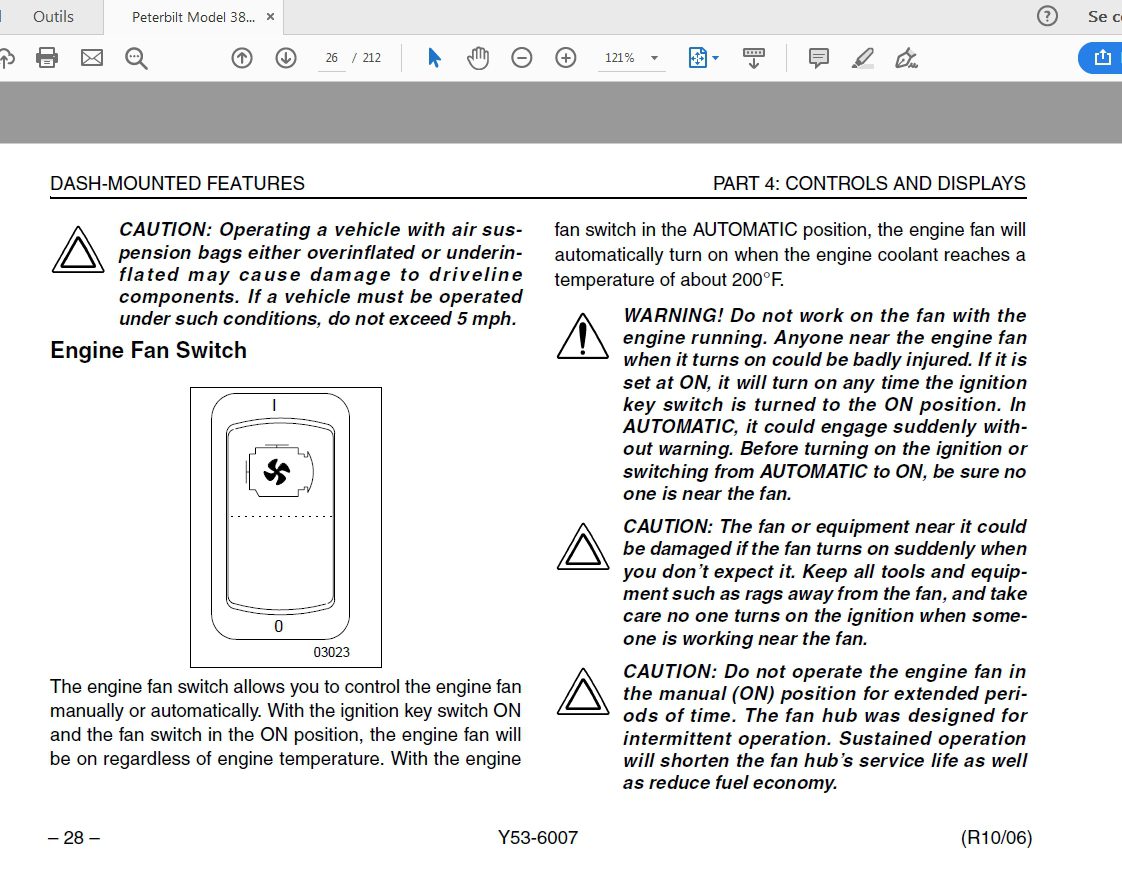 Peterbilt Model 387 Operator’s Manual after 1 07 2