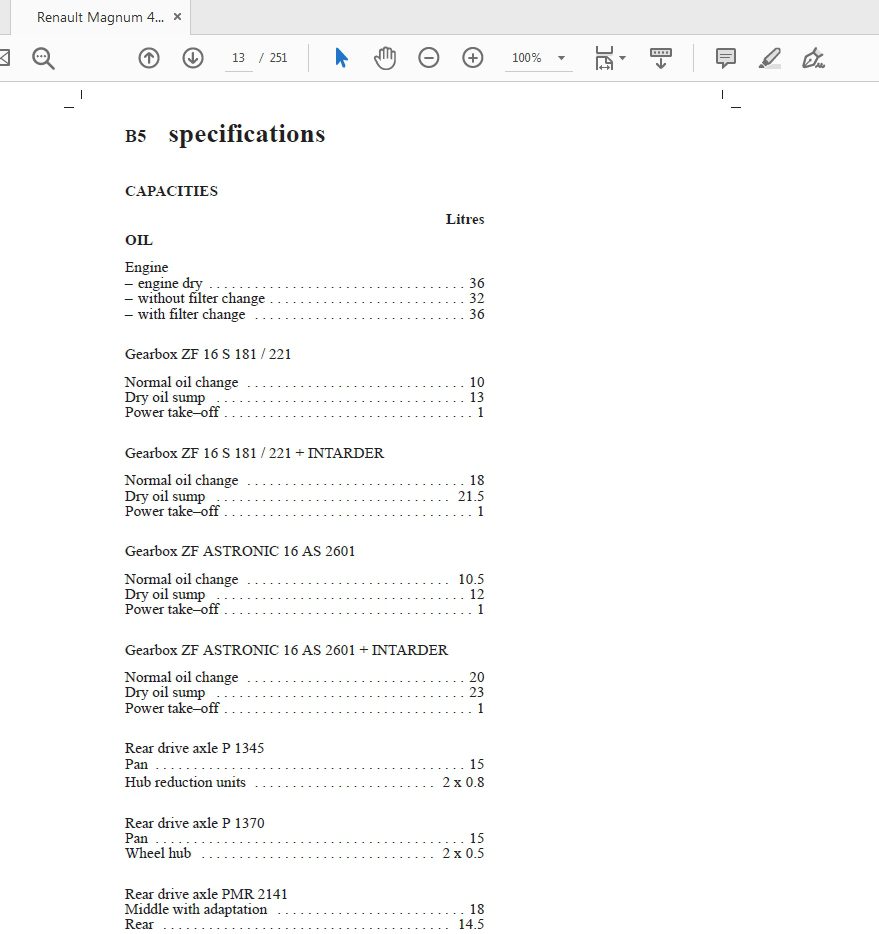 Renault Magnum 400 440 480 NE 33914 PDF Service Manual 2