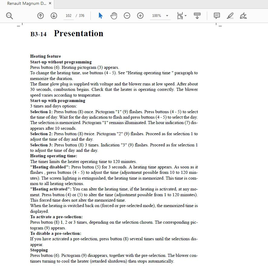 Renault Magnum DXi 17RD 17SD 17TD PDF Service Manual 3