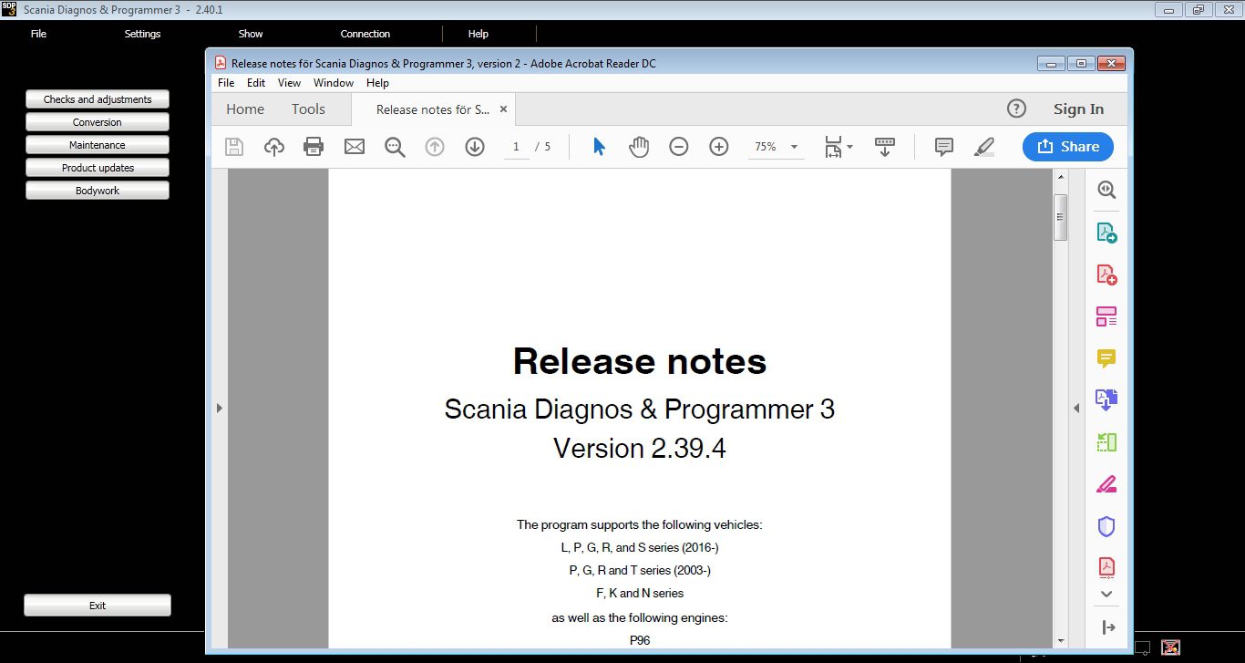 Scania SDP3 v2401700 Diagnostic Programmer 5
