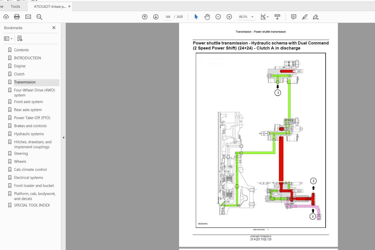 Steyr 4085 4095 4105 Tractor Service Manual 47531627 2