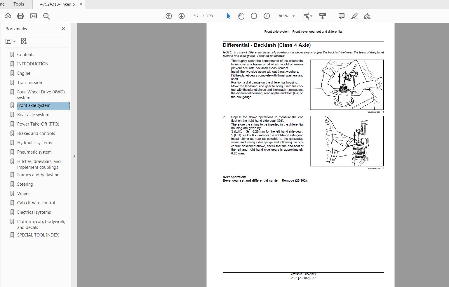 Steyr 6170 6185 6205 6215 6230 CVT Tractor Service Manual 47524313 2