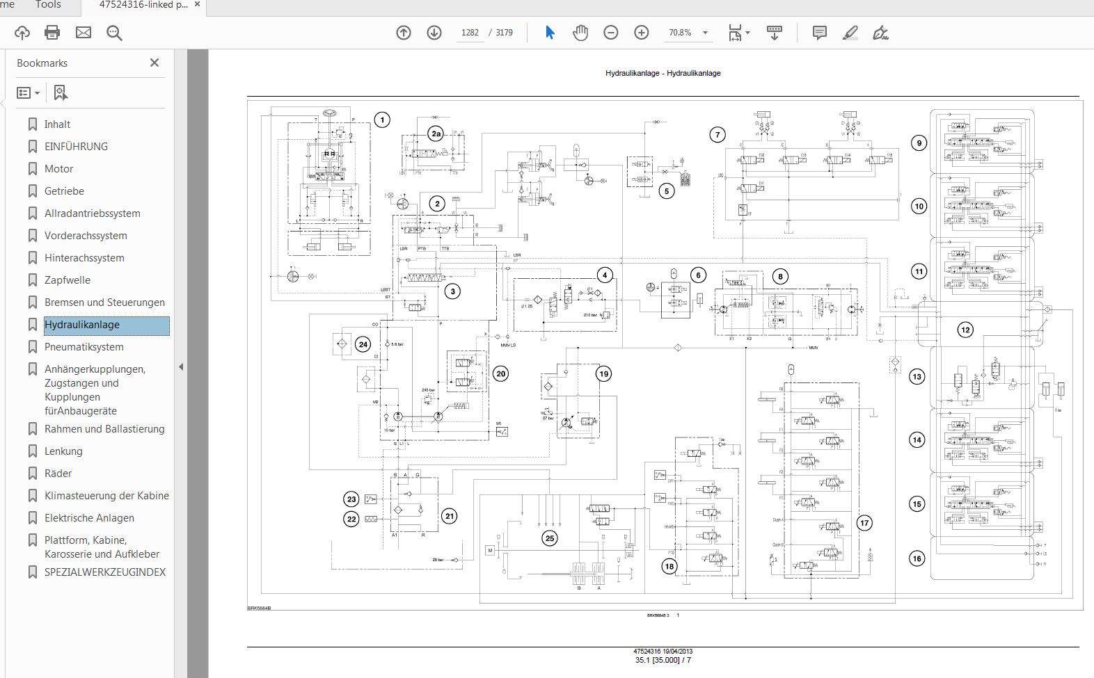 Steyr 6170 6185 6205 6215 6230 CVT Tractor Service Manual 47524316 3