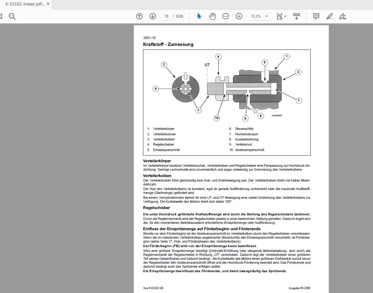 Steyr 9080M 9090M 9100M Tractor Service Manual 6 53182 2