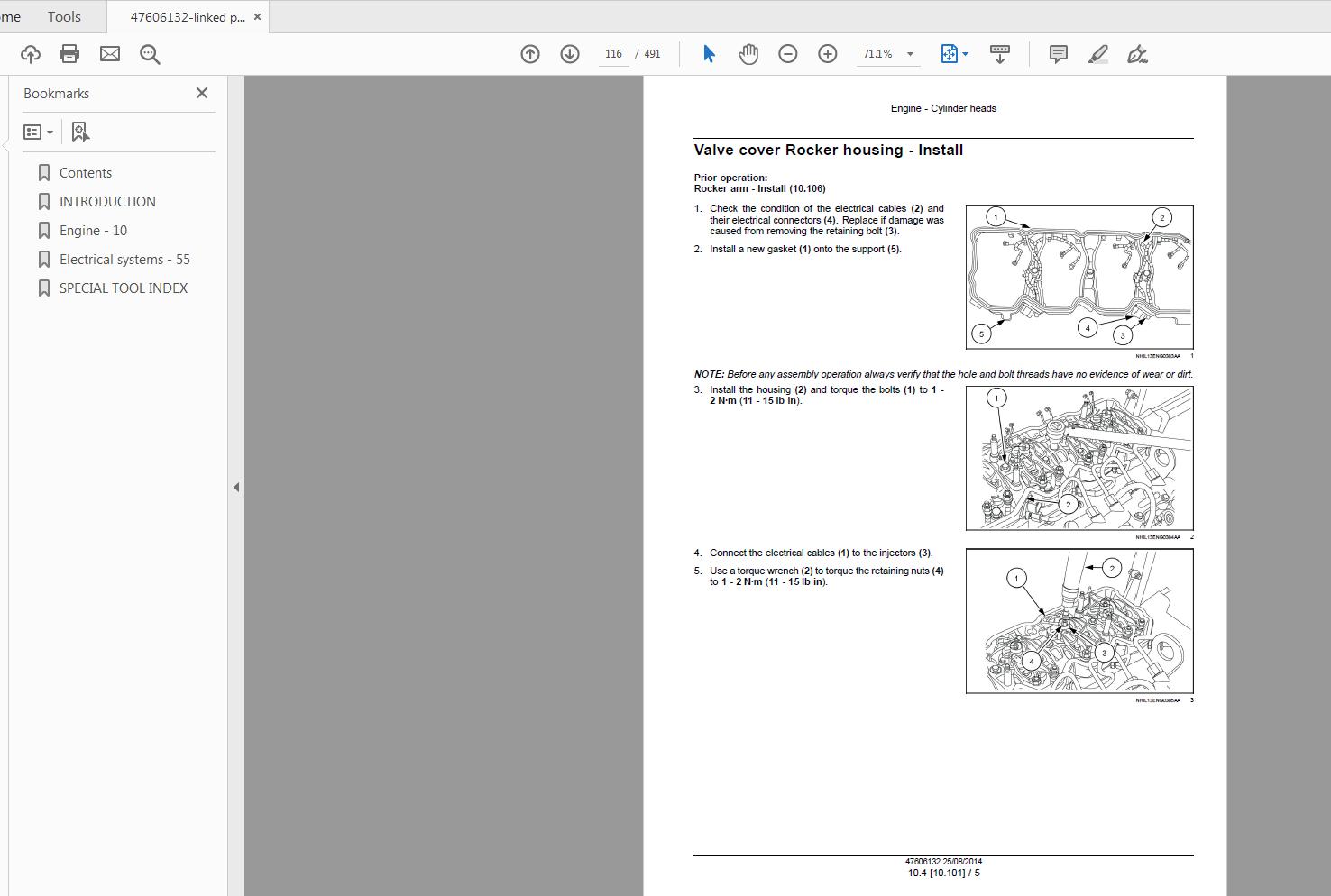Steyr Engine NEF Tier 4Bfinal Service Manual 47606132 3