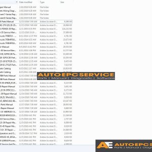 Toyota Forklift Full Set Manual Dvd 1