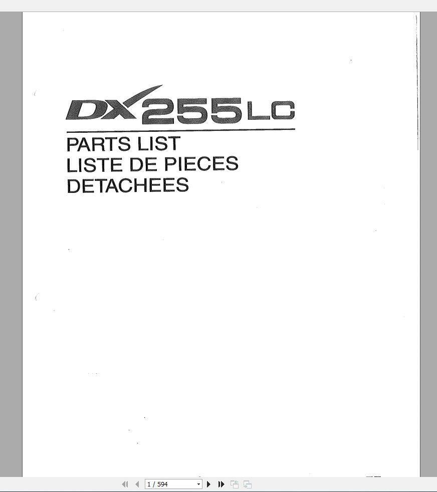 DAEWOO Solar Some Models Part Manual 3