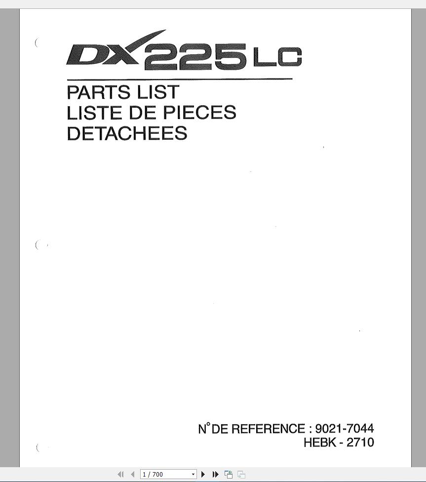 DAEWOO Solar Some Models Part Manual 4