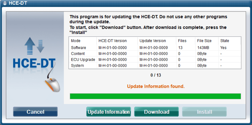 Hyundai HCE DT Master Diagnostic 2019 Updated2