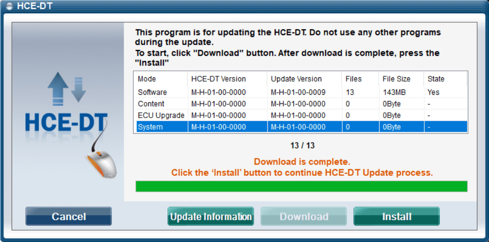 Hyundai HCE DT Master Diagnostic 2019 Updated4 1