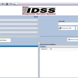 Isuzu G IDSS Diagnostic Service System 04201