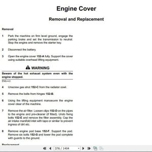 JCB Liftall Loadall 531 70540 170 Tier 2 Service Manual 3