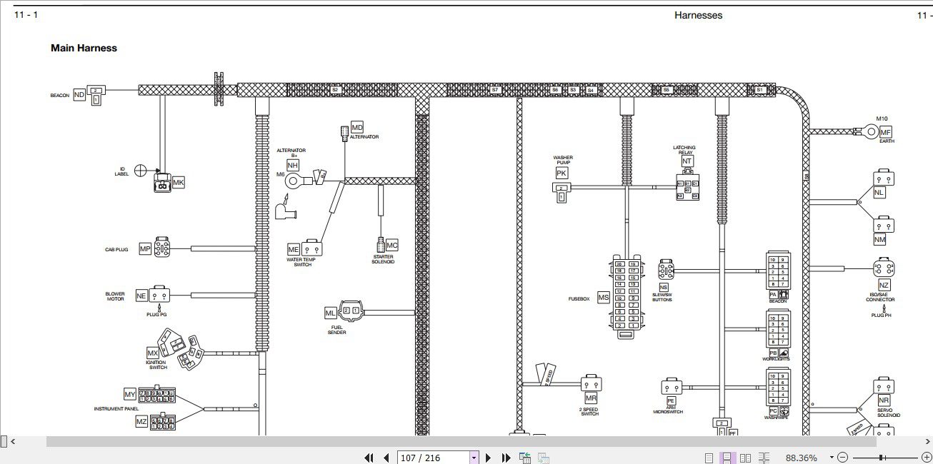 JCB Mini Excavator 8027Z 8032Z Sevice Manual 4
