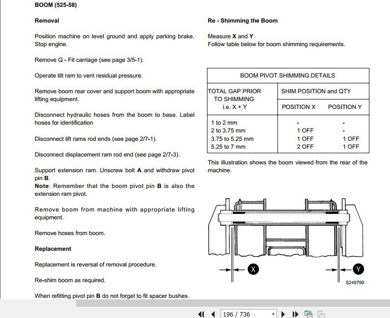 JCB Tele Truck 525 58 525 67 Sevice Manual 3