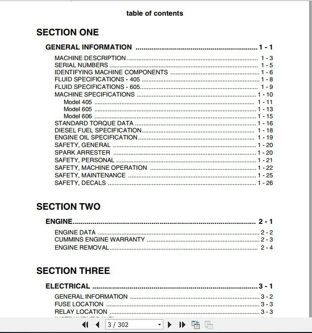 JCB Vibromax Roller 405605606 Sevice Manual 2