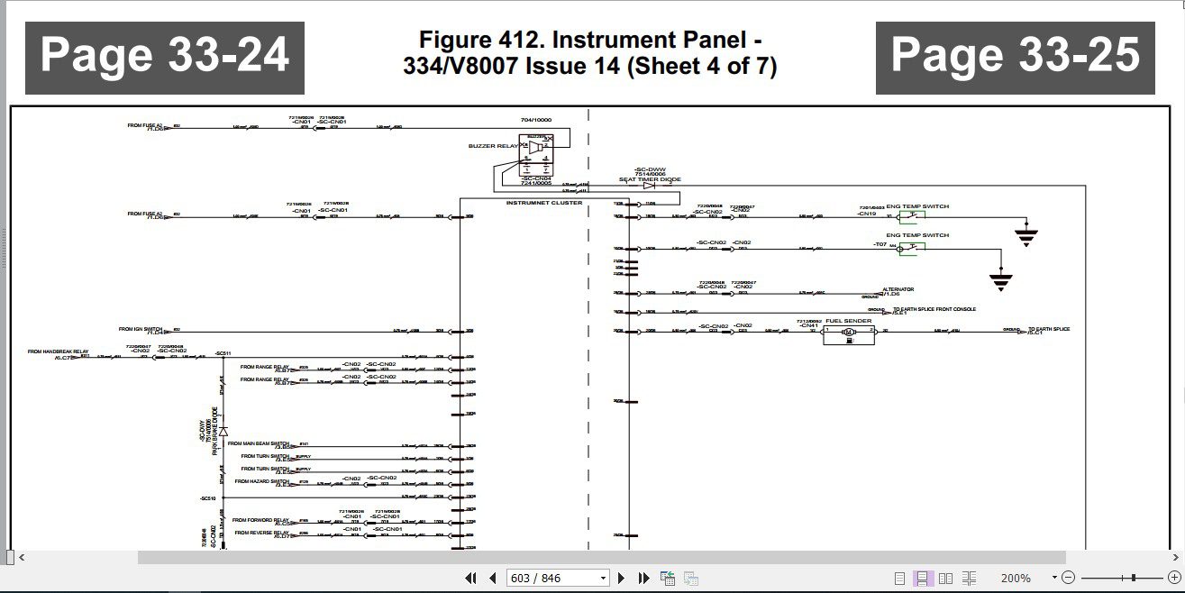 JCB Wheeled Loader 403 Kubota engine Sevice Manual 4