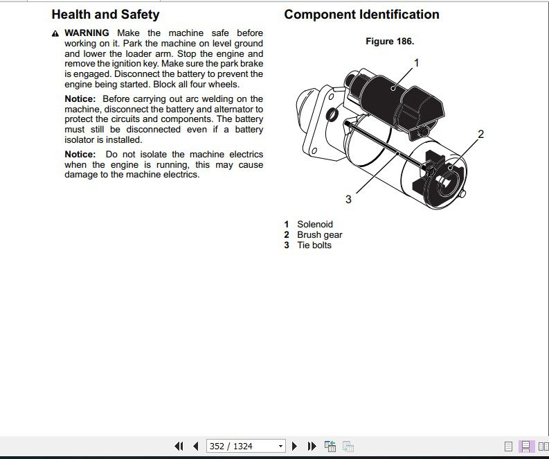 JCB Wheeled Loader 419S Sevice Manual 3