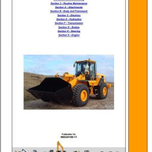 JCB Wheeled Loader 446 456 Sevice Manual 1
