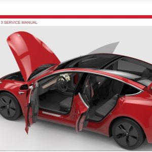 Tesla Model 3 Service Manual Wiring Diagram 2018 20191